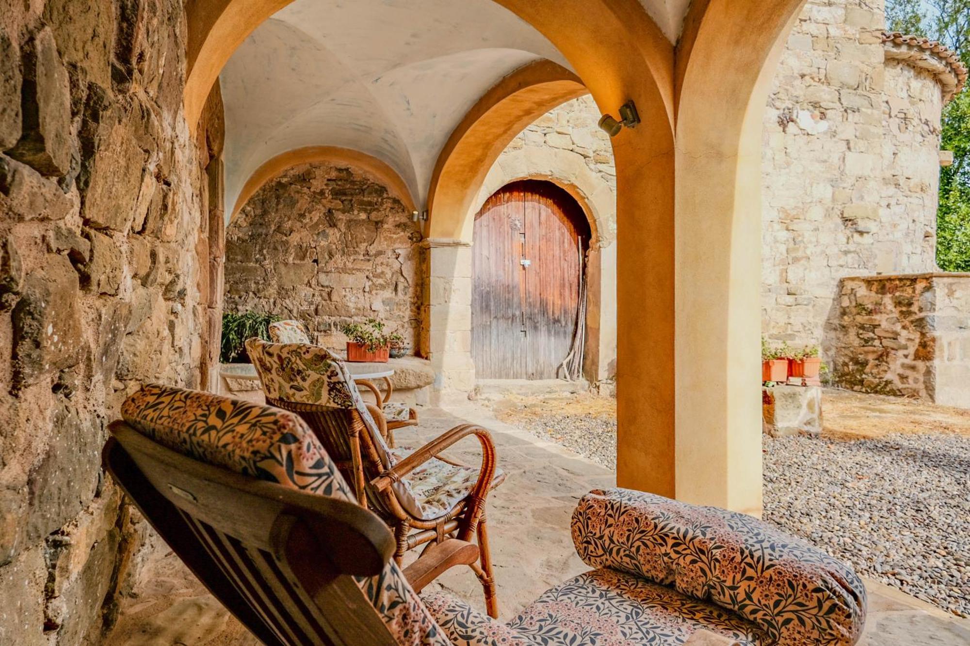 Rectoria De Castellar Villa La Vall de Bianya Exterior foto