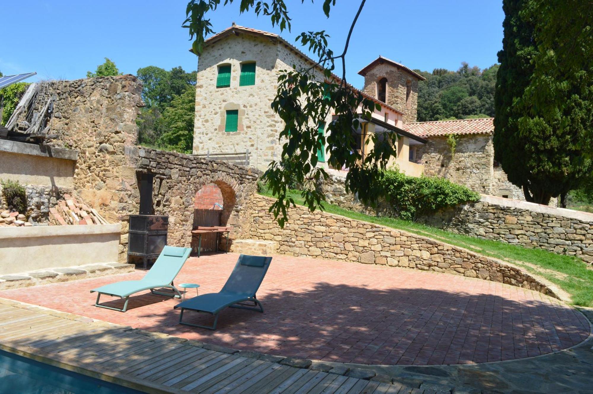 Rectoria De Castellar Villa La Vall de Bianya Exterior foto